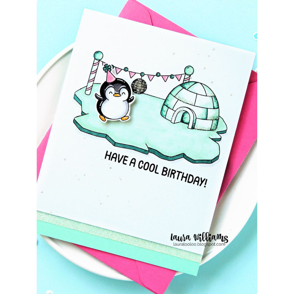 Simon Says Stamp Cool Birthday Wafer Dies 1297sdc Birthday Card