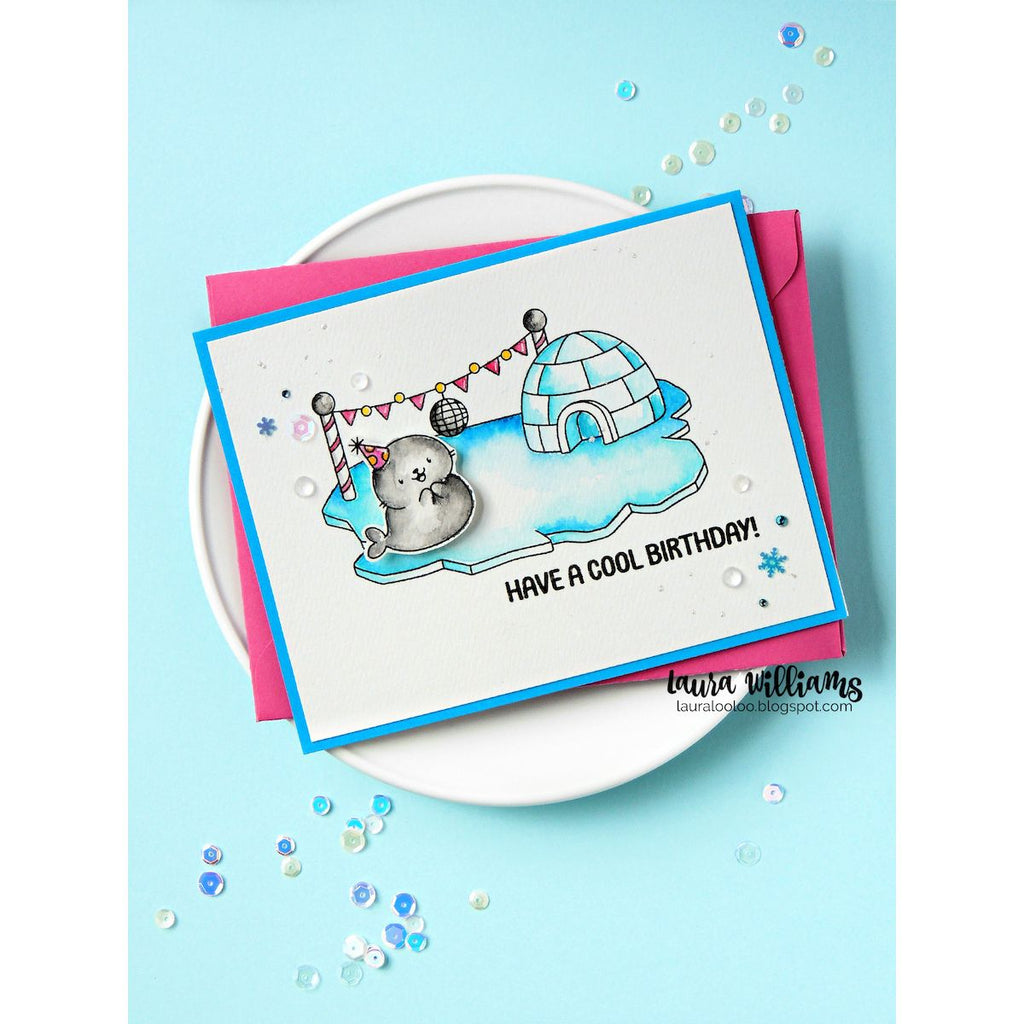 Simon Says Stamp Cool Birthday Wafer Dies 1297sdc Birthday Card