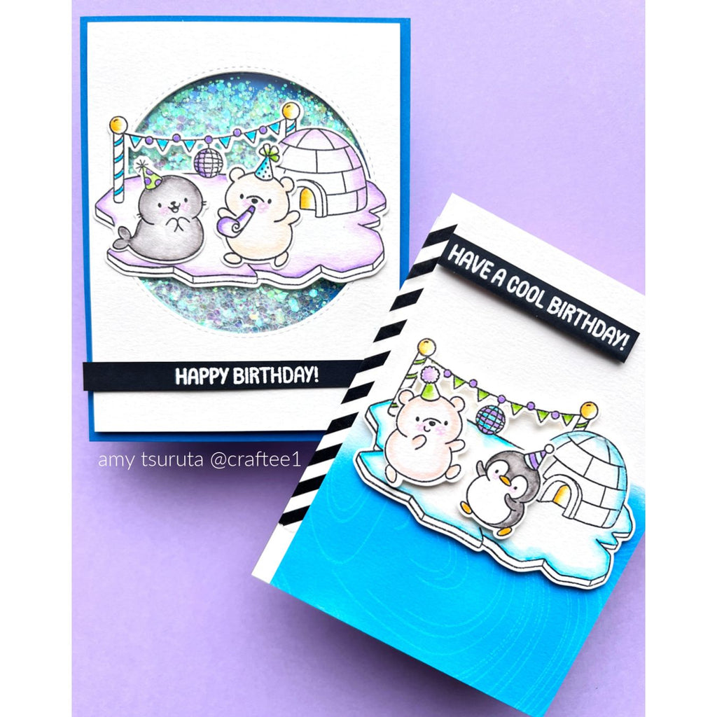 Simon Says Clear Stamps Cool Birthday 3203ssc Birthday Card