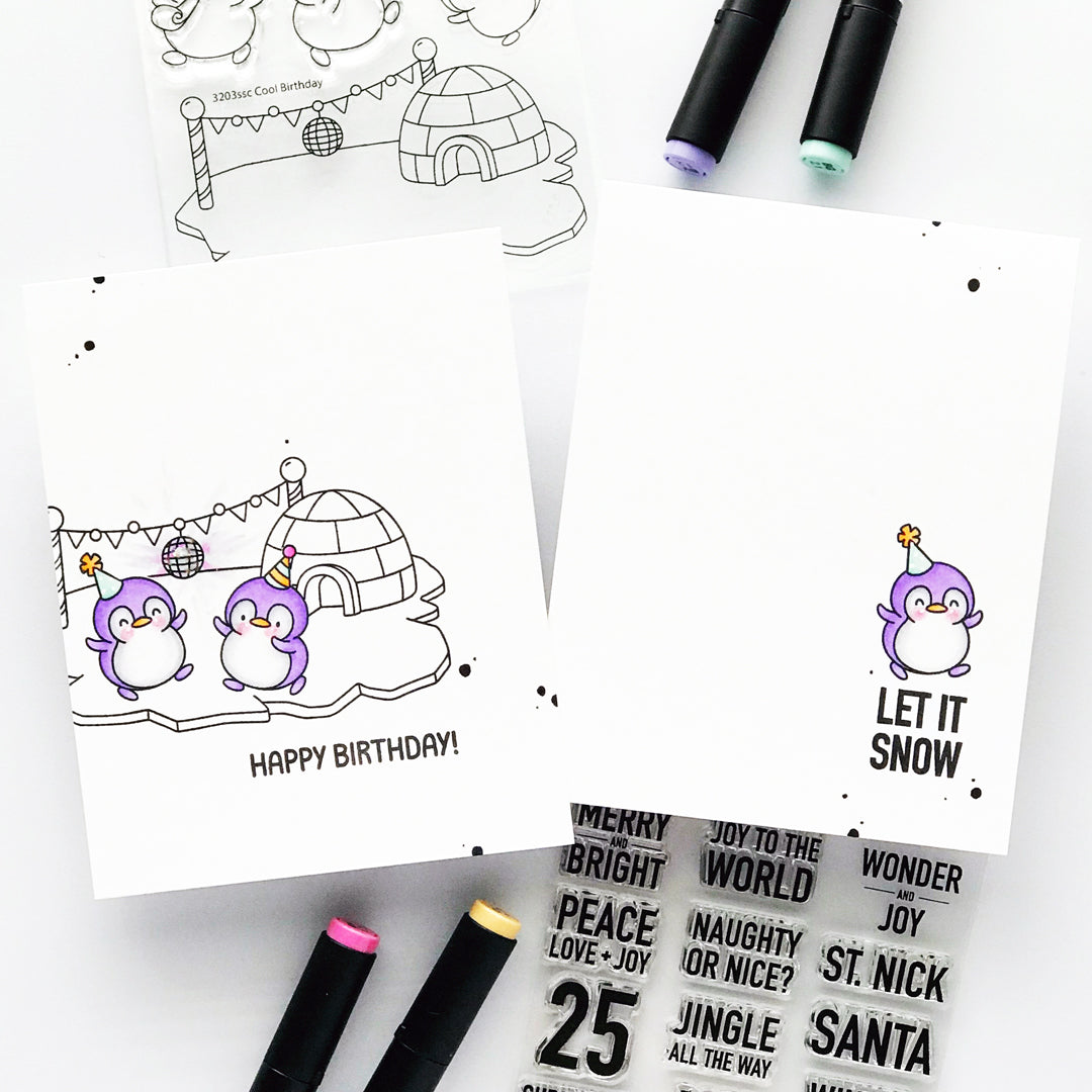 Simon Says Stamps and Dies Cool Birthday set1026cb Birthday Cards