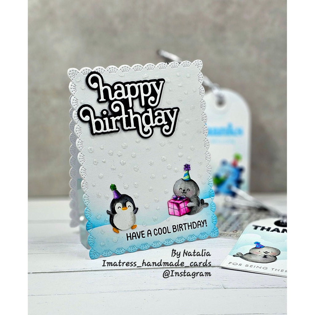Simon Says Stamps and Dies Cool Birthday set1026cb Birthday Card