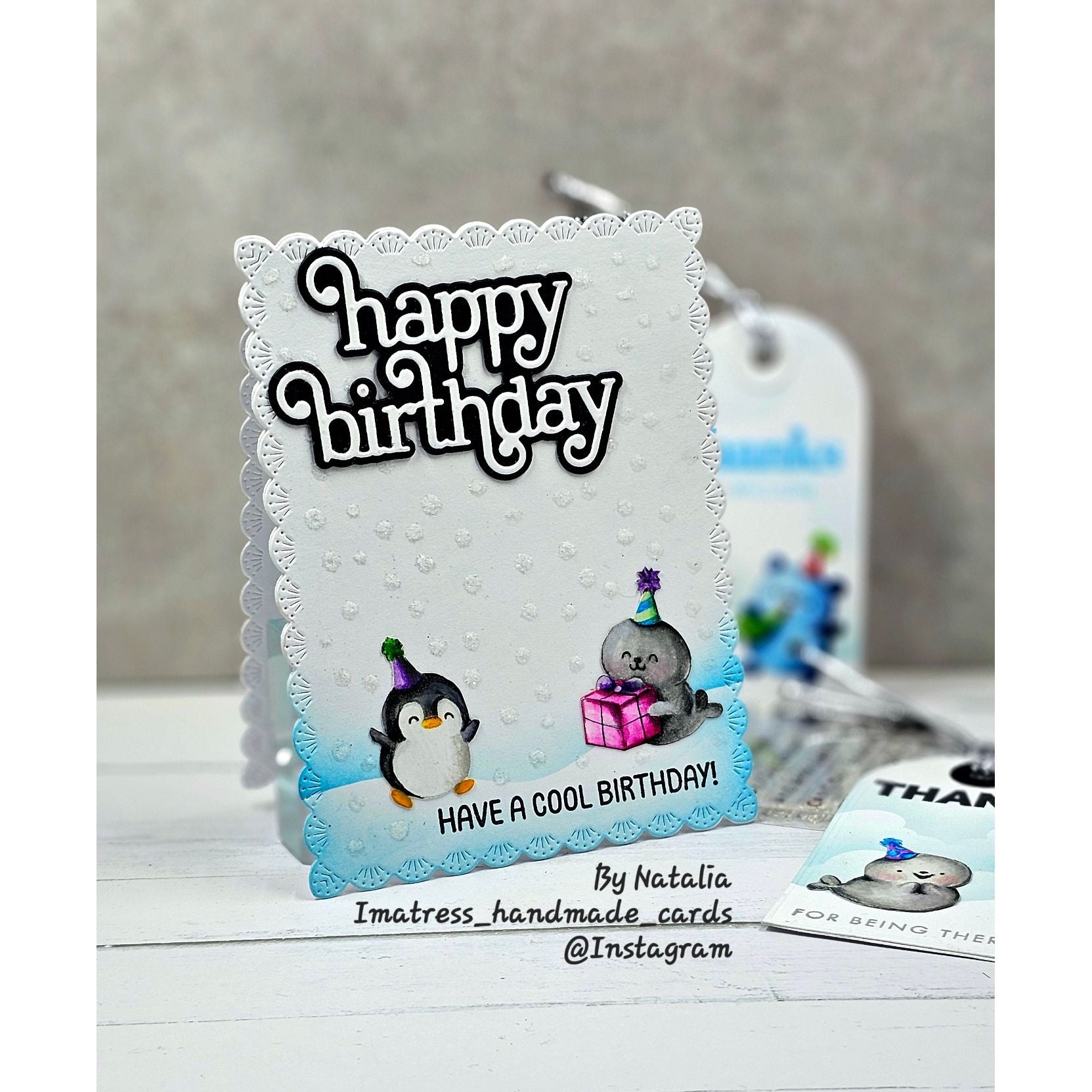 Simon Says Stamps and Dies Cool Birthday set1026cb Birthday Card
