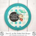 The Rabbit Hole Designs Lady Bug Coordinating Dies trh-230d polka dots