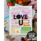 Simon Says Stamp Correspondence Wafer Dies 225sss Love You Card | color-code:ALT08