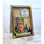 Tim Holtz Correspondence Stamps with Simon Says Stamp Dies Bundle setcs26 Steam Punk Frame