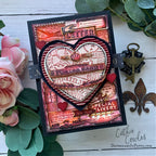Simon Says Stamp Correspondence Wafer Dies 225sss Valentine's Day Card | color-code:ALT09