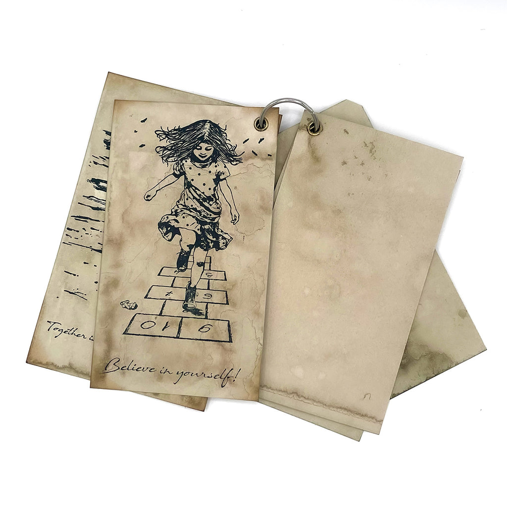 Cosmic Shimmer Andy Skinner Believe In Yourself Cling Stamps 07-0076-as tag