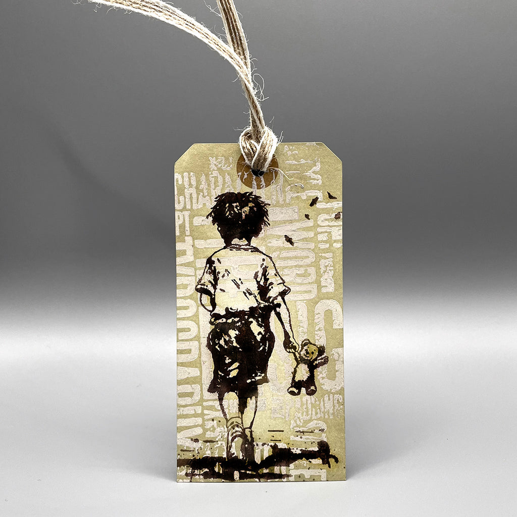 Cosmic Shimmer Andy Skinner Let The Adventure Begin Cling Stamps 07-0073-as boy tag