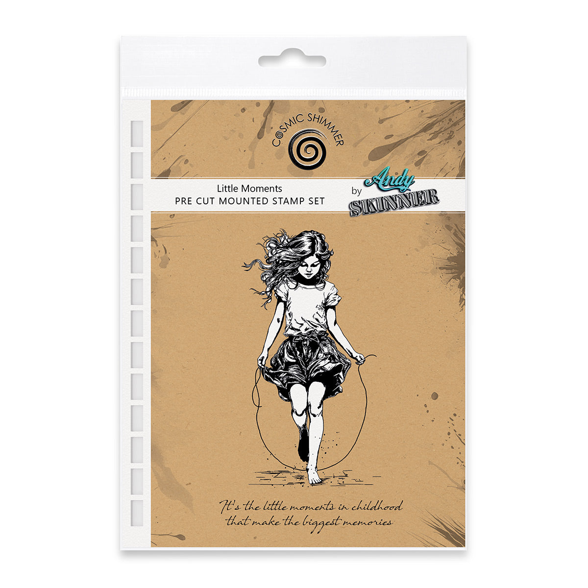 Cosmic Shimmer Andy Skinner Little Moments Cling Stamps 07-0075-as