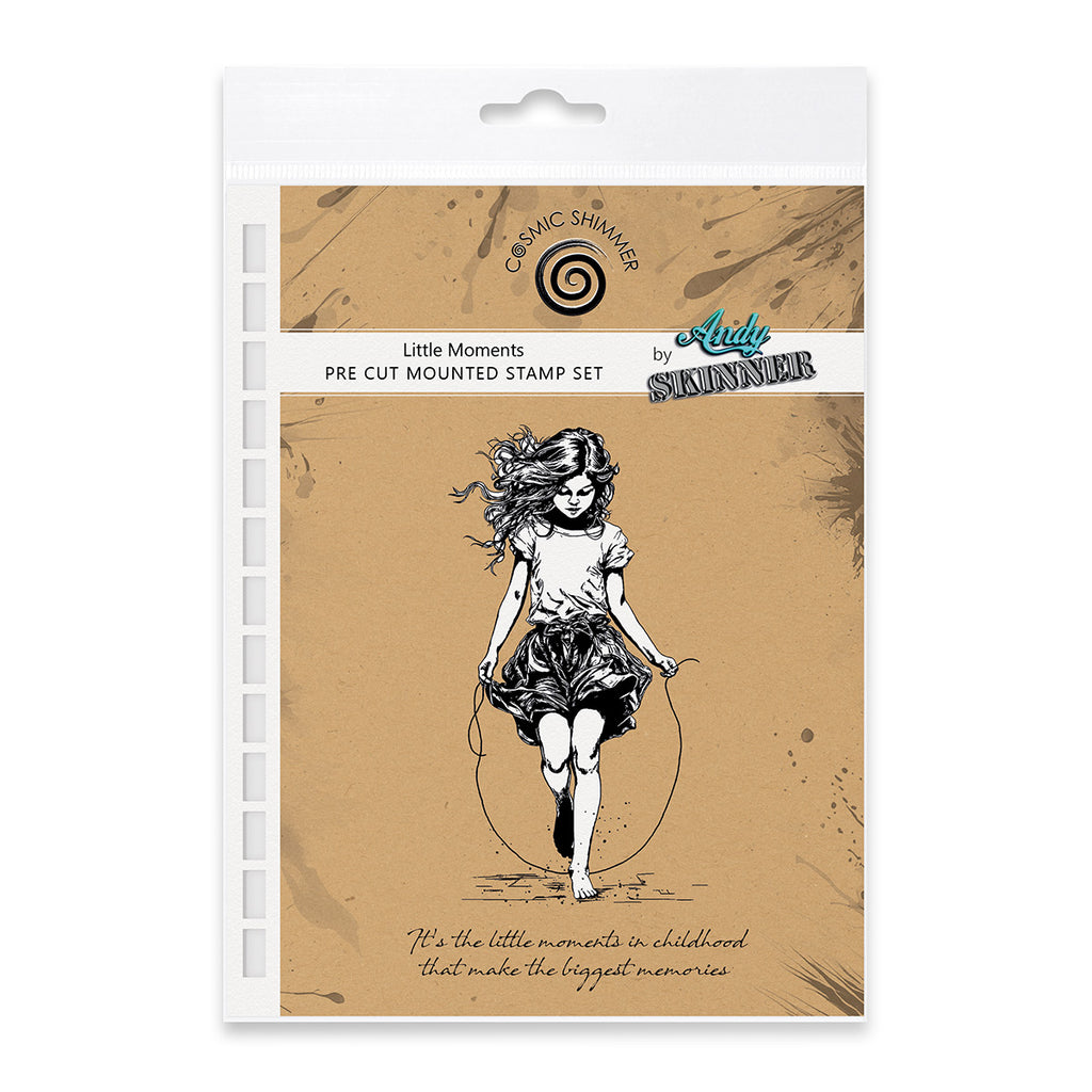 Cosmic Shimmer Andy Skinner Little Moments Cling Stamps 07-0075-as