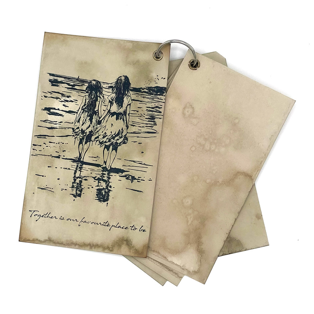 Cosmic Shimmer Andy Skinner Our Favorite Place Cling Stamps 07-0072-as tag