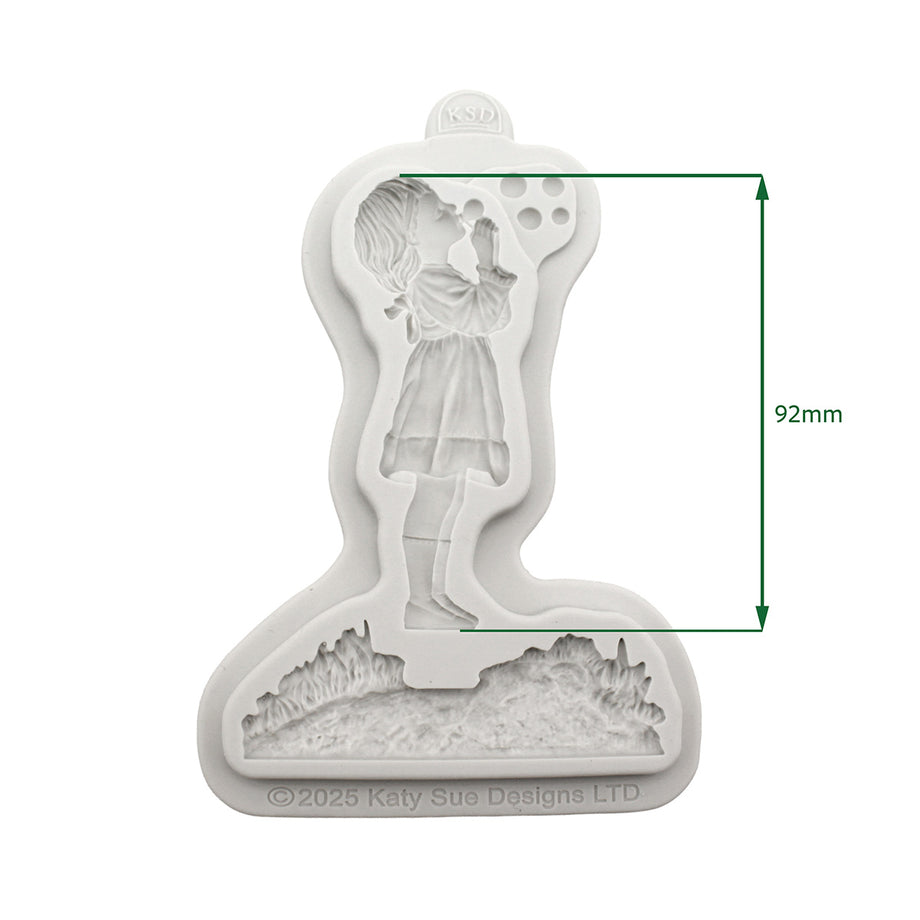Cosmic Shimmer Blowing Bubbles Silicone Mould by Andy Skinner