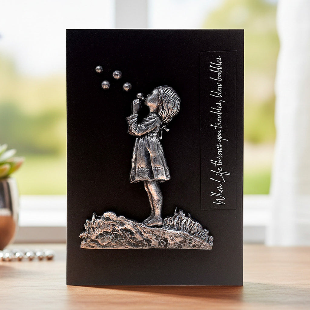 Cosmic Shimmer Blowing Bubbles Silicone Mould by Andy Skinner cf0071-cs silver