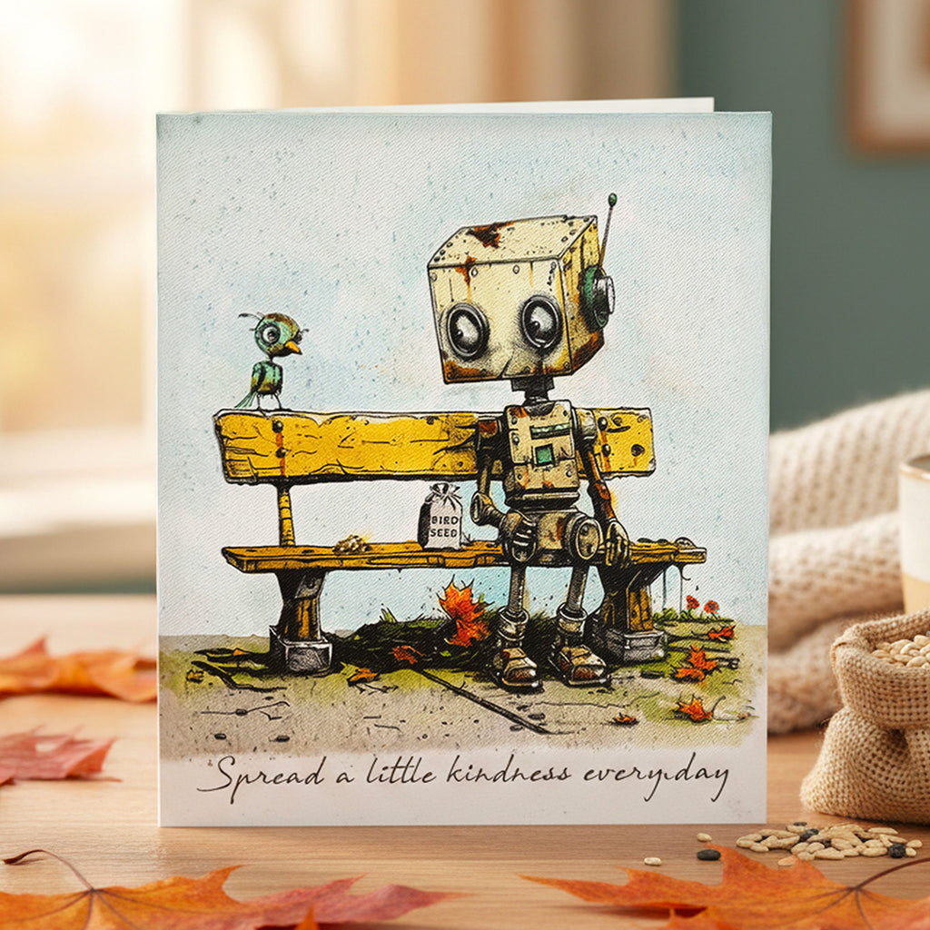 Cosmic Shimmer Bot-ology Spread A Little Kindness Andy Skinner Cling Stamps 07-0065-as bench