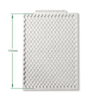 Cosmic Shimmer Continuous Dragon Scales Silicone Mould dm0051-cs dimensions