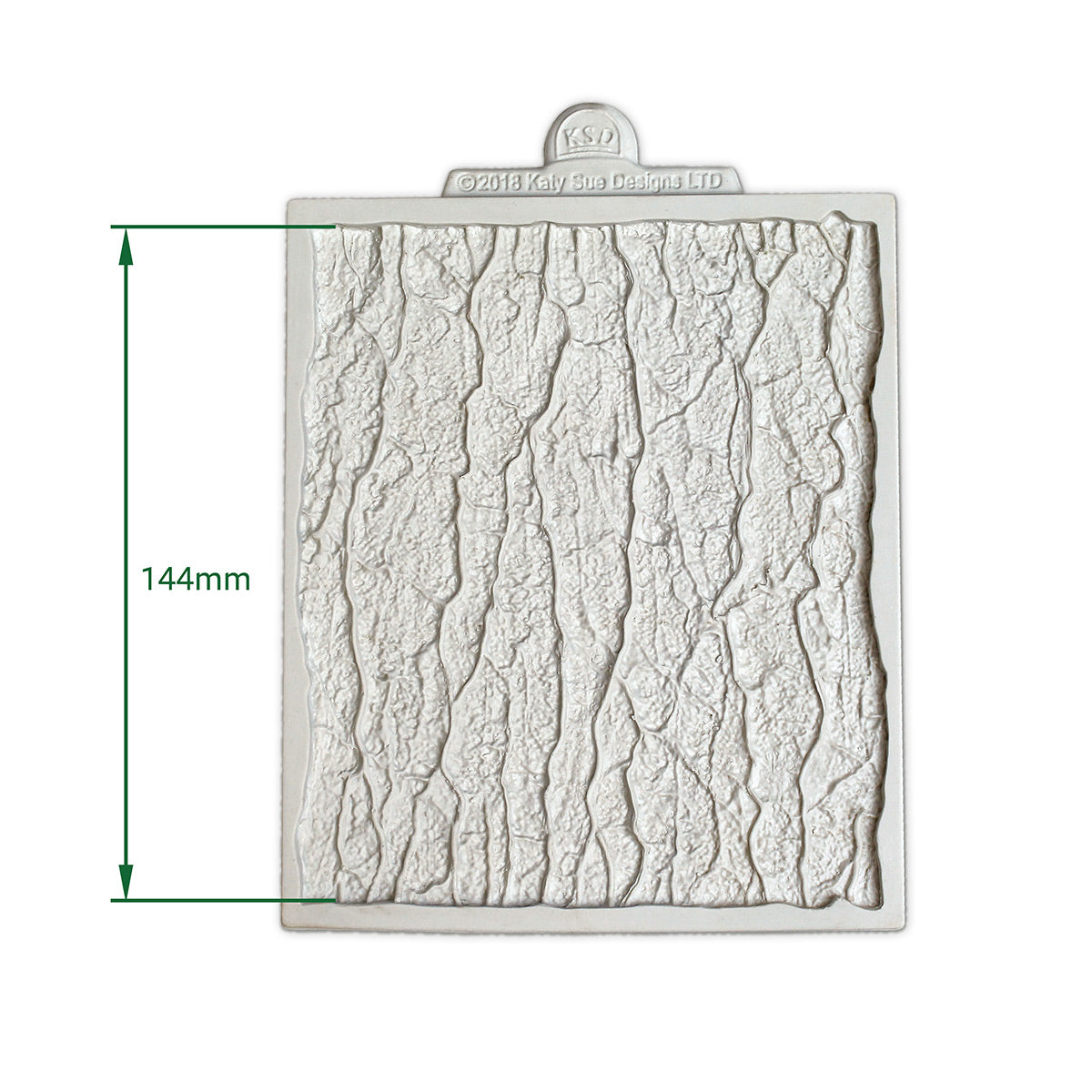 Cosmic Shimmer Continuous Tree Bark Silicone Mold dm0048-cs dimensions