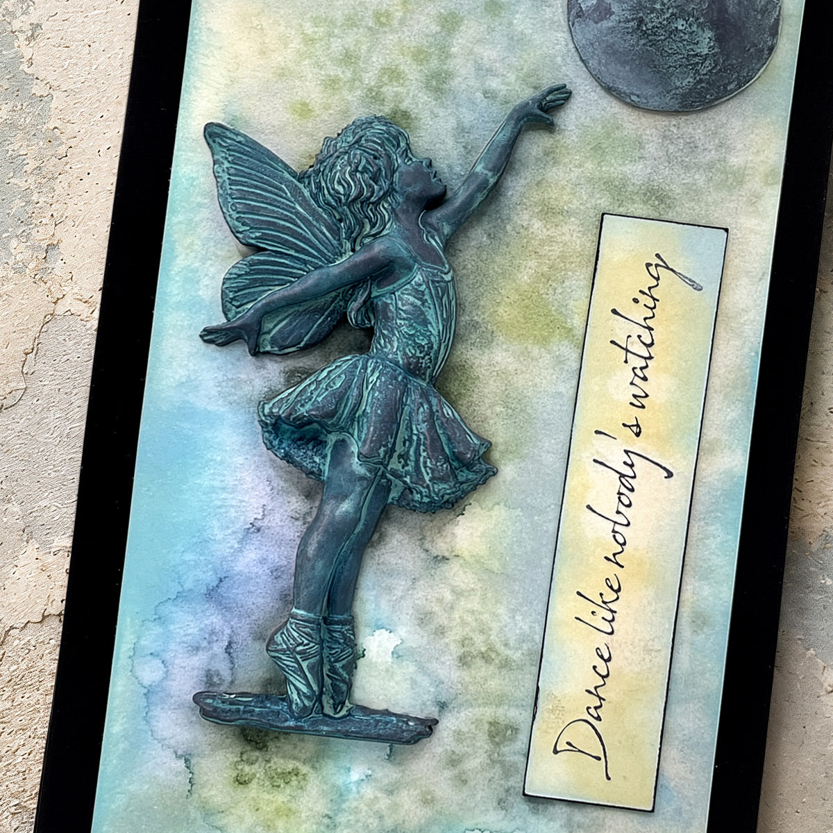 Cosmic Shimmer Dance Silicone Mould by Andy Skinner cf0079-cs fairy ballerina card