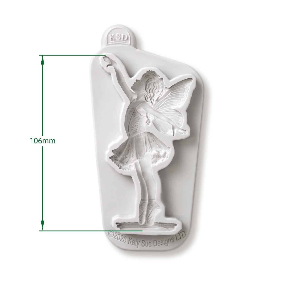Cosmic Shimmer Dance Silicone Mould by Andy Skinner cf0079-cs measurement 