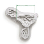 Cosmic Shimmer Dragon Head and Claw Feet Silicone Mould cf0077-cs dimension