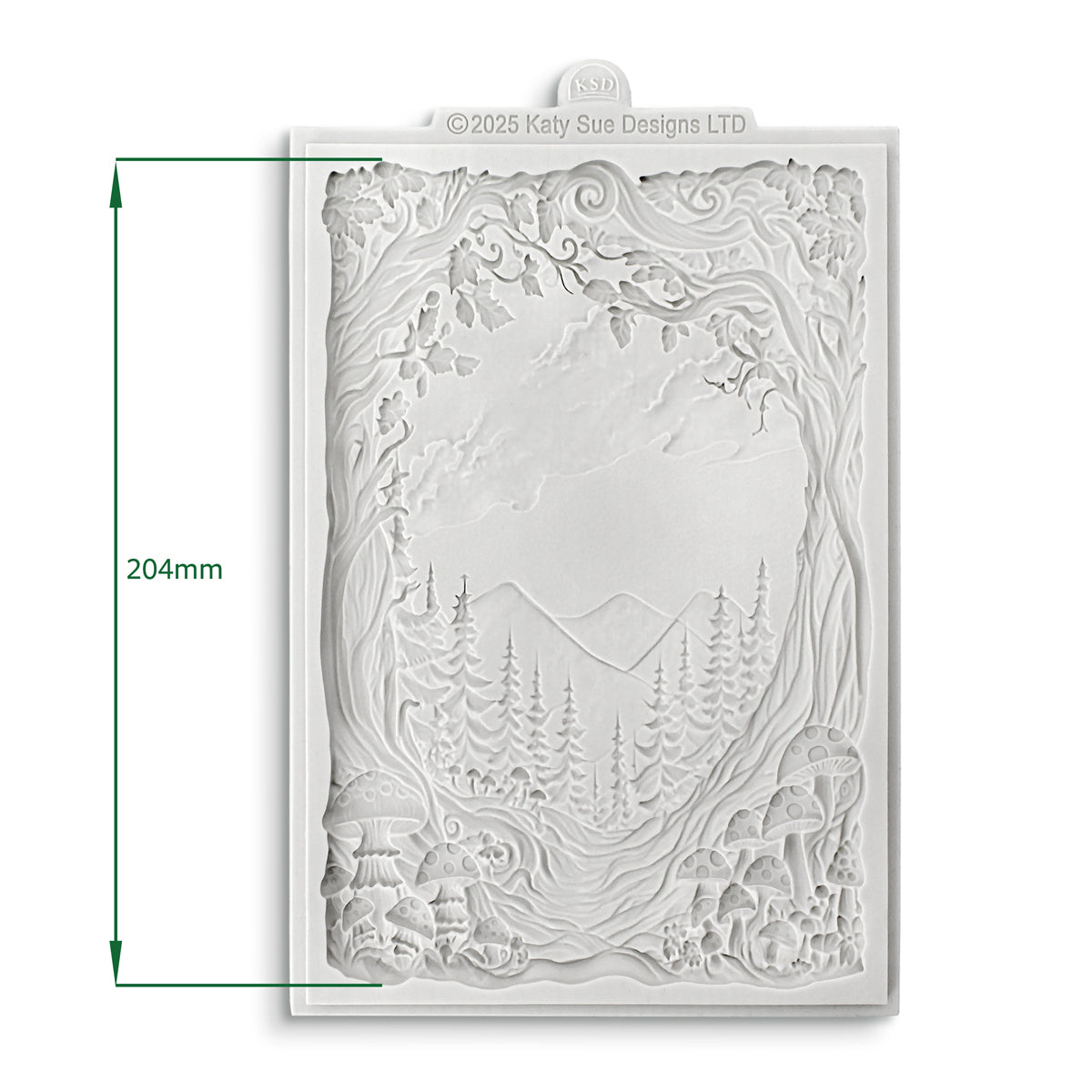 Cosmic Shimmer Enchanted Forest Scene Silicone Mold ce0154-cs mold
