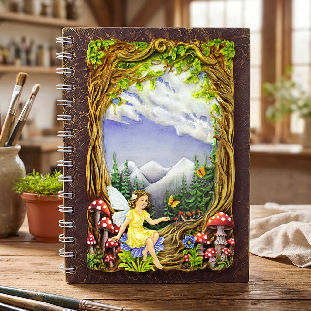 Cosmic Shimmer Enchanted Forest Scene Silicone Mold ce0154-cs mountains
