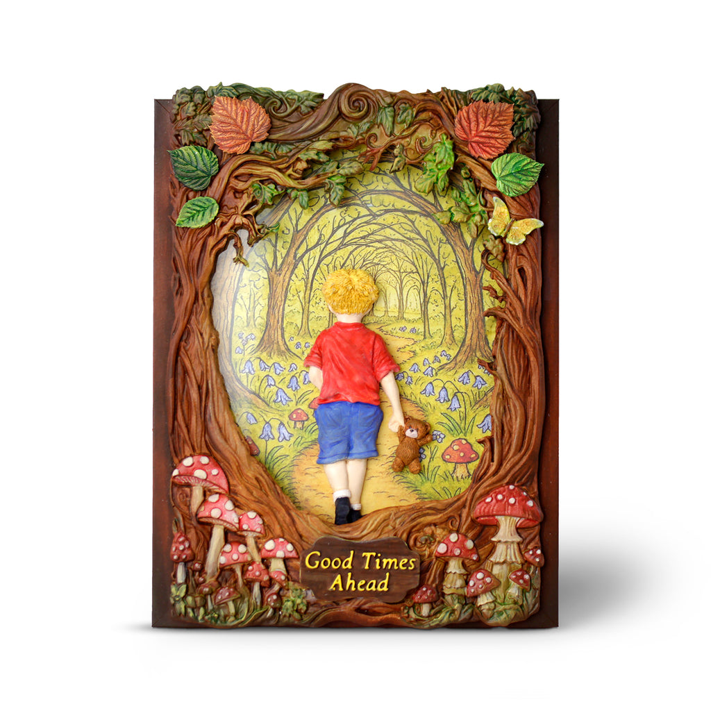 Cosmic Shimmer Enchanted Forest Scene Silicone Mold ce0154-cs mushrooms