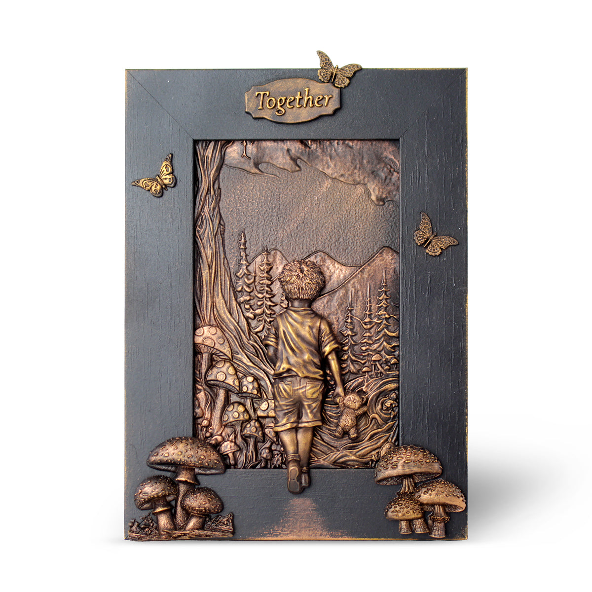 Cosmic Shimmer Enchanted Forest Scene Silicone Mold ce0154-cs teddy bear