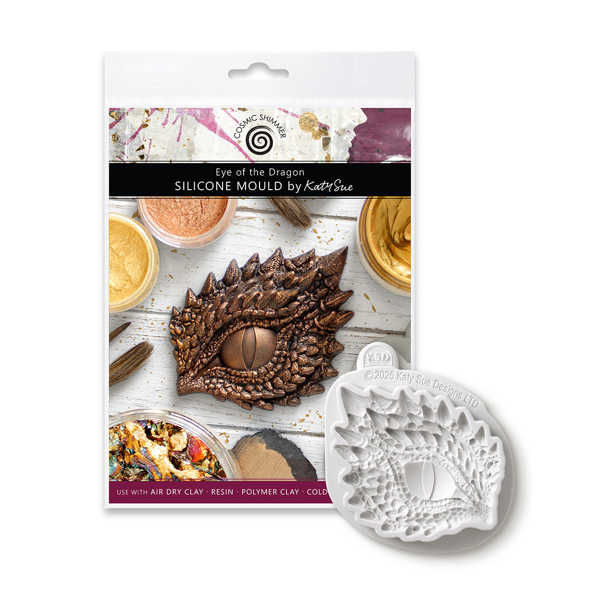 Cosmic Shimmer Eye of the Dragon Silicone Mould cf0076-cs