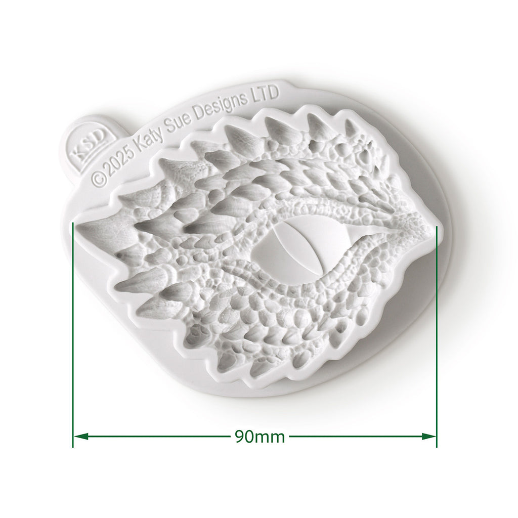 Cosmic Shimmer Eye of the Dragon Silicone Mould cf0076-cs dimensions