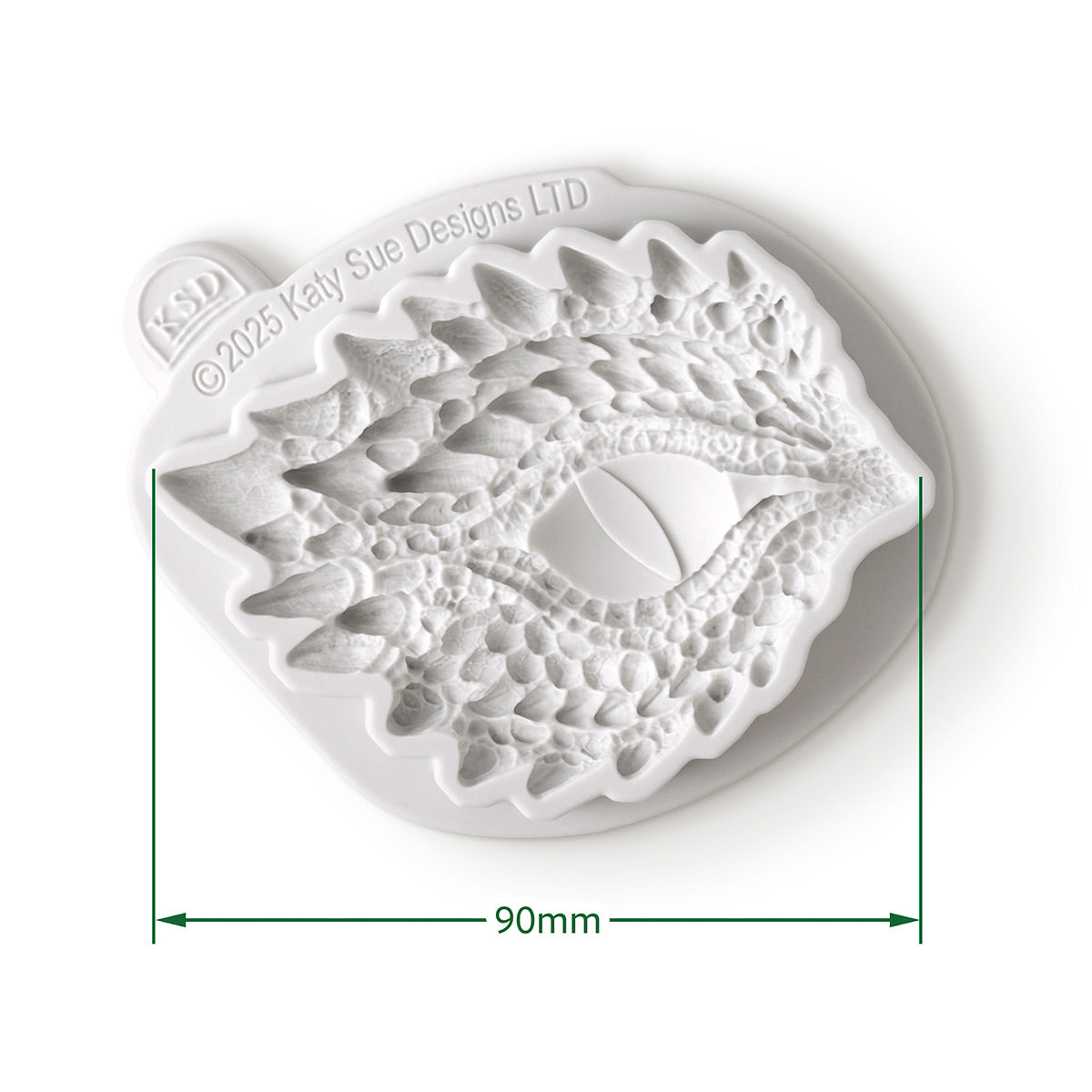 Cosmic Shimmer Eye of the Dragon Silicone Mould cf0076-cs dimensions