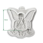 Cosmic Shimmer Fairy Queen Silicone Mold cf0075-cs dimensions