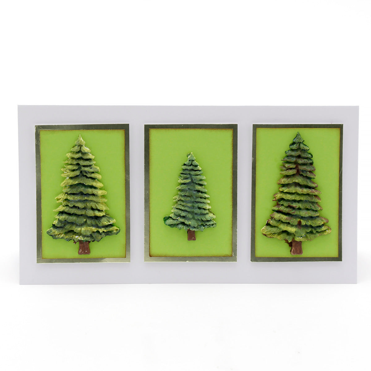 Cosmic Shimmer Fir Trees Silhouettes Silicone Mould ce0052-cs trio