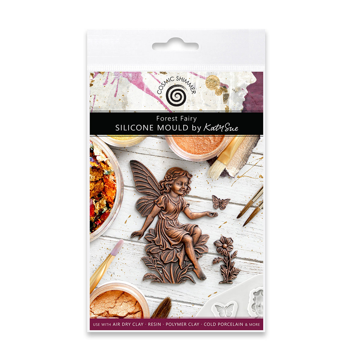 Cosmic Shimmer Forest Fairy Silicone Mold cf0073-cs