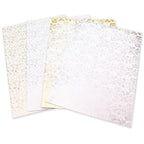 Cosmic Shimmer Gilded to Grunge Damask and Script Cardstock 03-10080ggf sheets