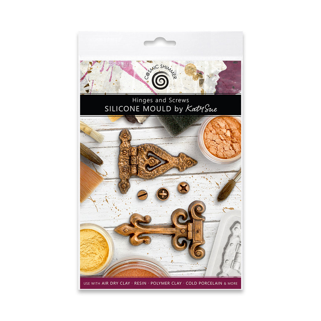 Cosmic Shimmer Hinges and Screws Silicone Mould ce0082-cs