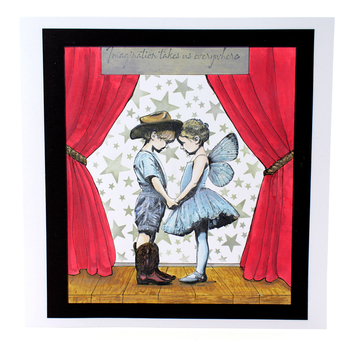 Cosmic Shimmer Imagination Cling Stamps 07-0079-as stage