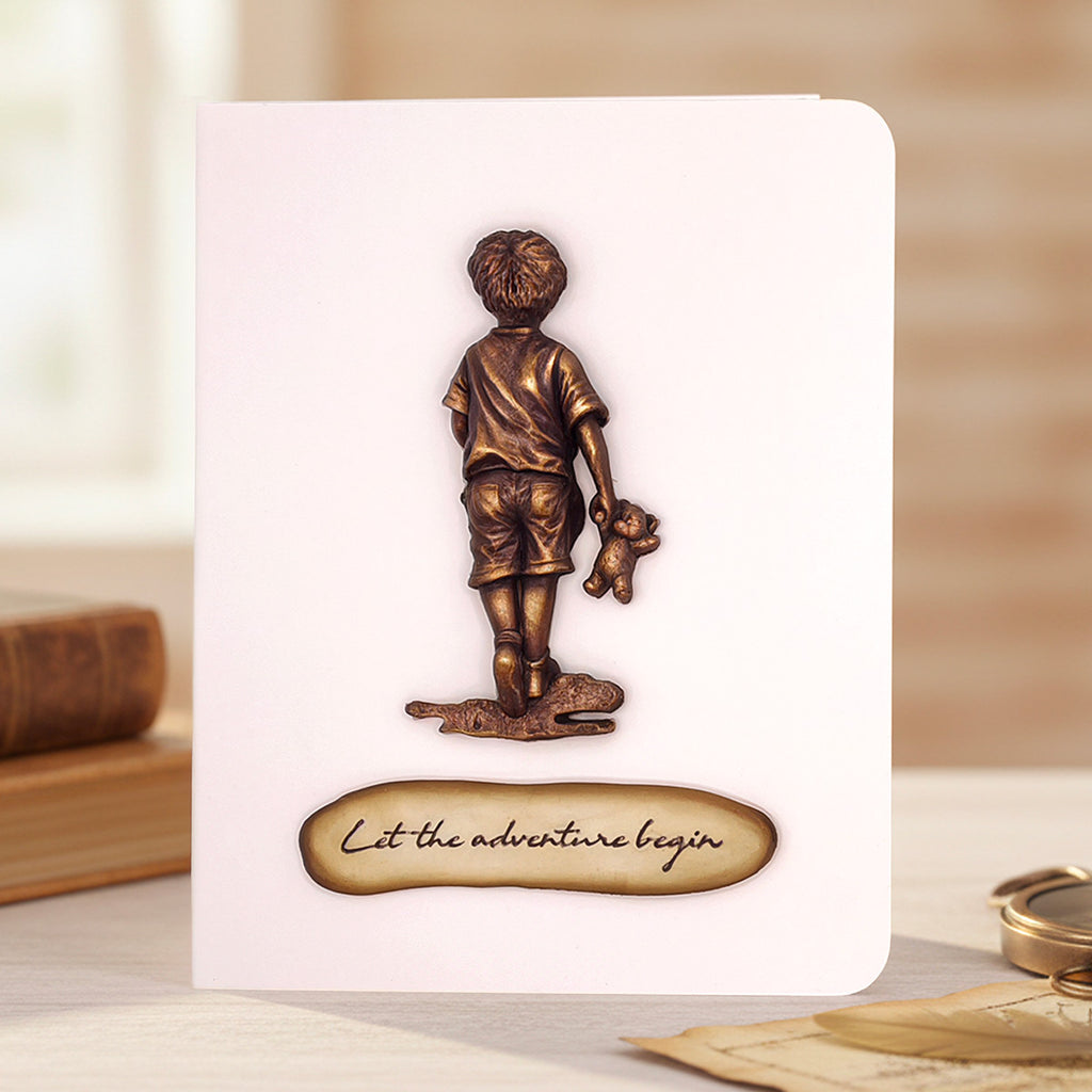 Cosmic Shimmer Let the Adventure Begin Silicone Mould by Andy Skinner cf0070-cs boy