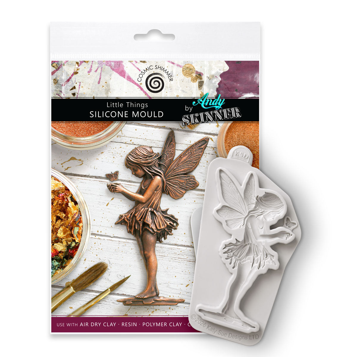 Cosmic Shimmer Little Things Silicone Mould by Andy Skinner cf0080-cs