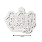 Cosmic Shimmer Locks and Key Silicone Mould ce0084-cs size