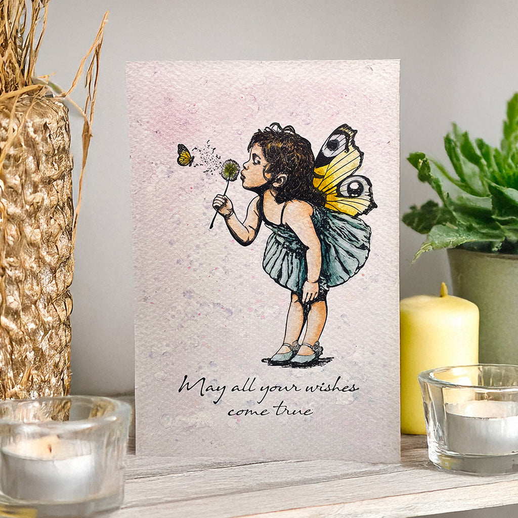 Cosmic Shimmer Make a Wish Cling Stamps 07-0080-as come true