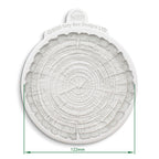 Cosmic Shimmer Medium Log Slice Silicone Mold dm0056-cs dimensions