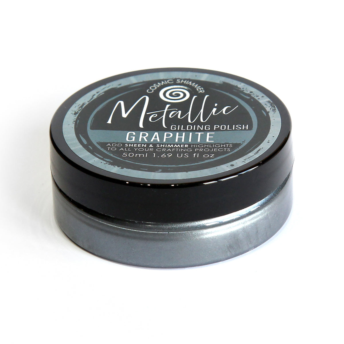 Cosmic Shimmer Metallic Gilding Polish Graphite 36-mp0004