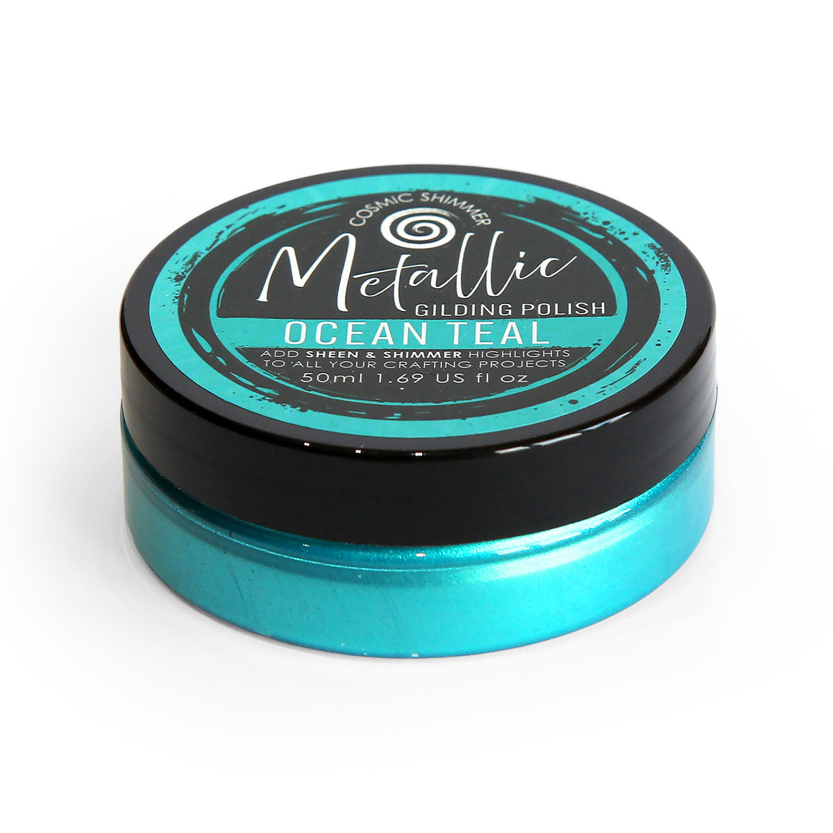 Cosmic Shimmer Metallic Gilding Polish Ocean Teal 36-mp0003