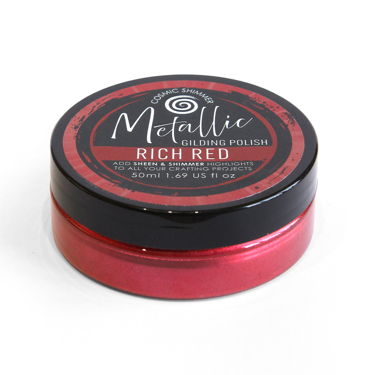 Cosmic Shimmer Metallic Gilding Polish Rich Red 36-mp0010