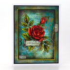 Cosmic Shimmer Rambling Roses DL Clear Stamp Set 07-9001-cs gold writings roses chicago stamp with gratitude card 