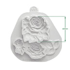 Cosmic Shimmer Sculpted Roses Silicone Mould ce0171-cs dimensions