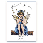 Cosmic Shimmer Secret Cling Stamps 07-0081-as faith's room