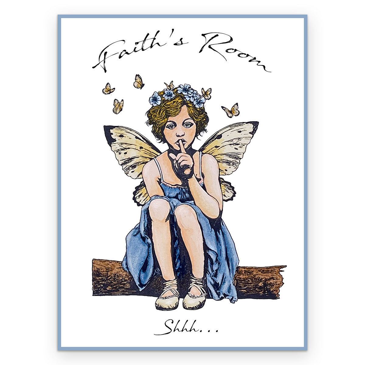 Cosmic Shimmer Secret Cling Stamps 07-0081-as faith's room