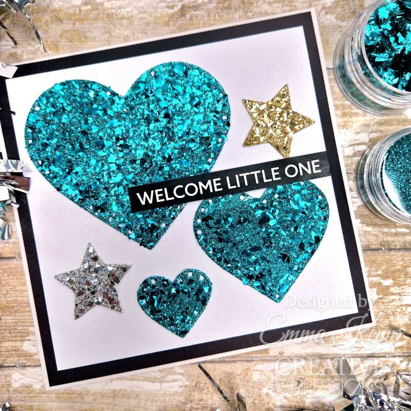 Cosmic Shimmer Spangles Azure Set csspangazu*