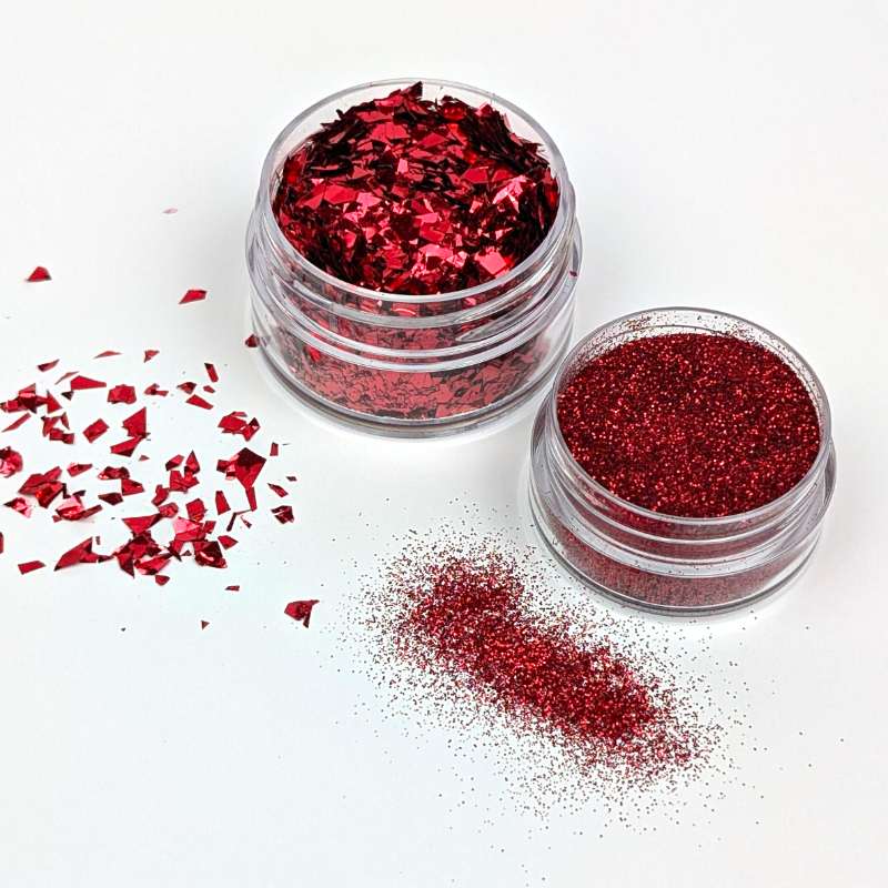 Cosmic Shimmer Spangles Cherry Red Set csspangche*